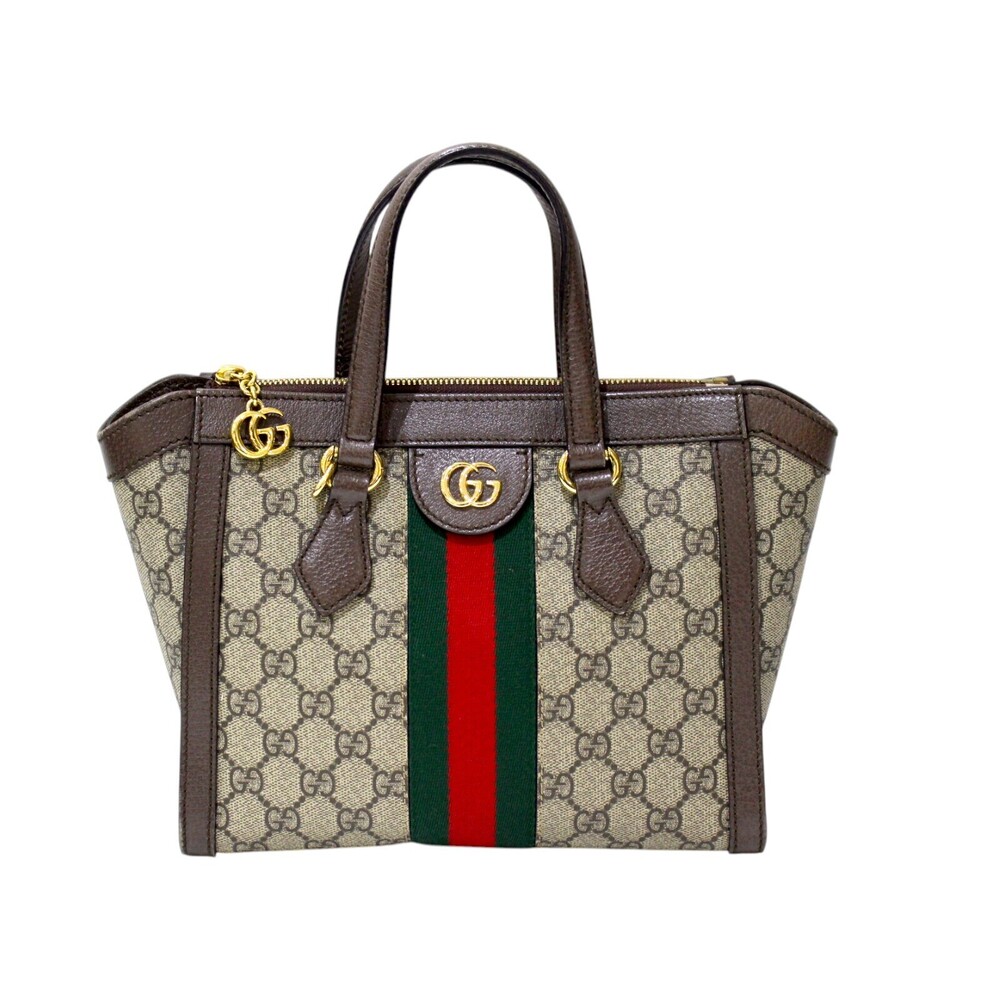 GUCCI Offdia Tote Shoulder Strap Handbag GG